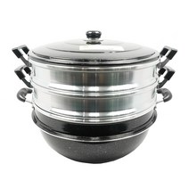국산 거북표 대형 3단 찜솥, 거북표 3단찜솥 30cm, 1개