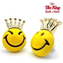 차량용 송풍구 스마일킹 익살킹 미소 방향제, 스마일킹멀베리