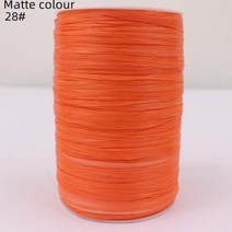 뜨개 뜨개질 실 목도리 양말 굵은 91 m/배럴 면 라피트 잔디 원사 여름 100% 천연 섬유 diy 짠 밀짚 모자 가방, 28-Matte colour
