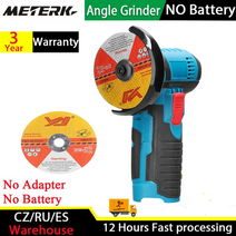 각도절단기 슬라이딩 스탠드 12v 앵글 그라인더 2pcs 충전식 리튬 배터리 500w 500rpm 무선 연마 기계 다이아몬드 커팅 그라인더, 2 톱날을 가지고, 1개
