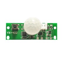 태양광 발전기 3.7V 1A 태양 컨트롤러 LED 랜턴 조명 제어 회로 기판 사진 유도 램프 리튬 배터리 모듈, 1-없음