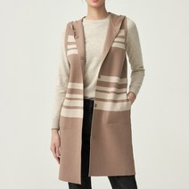 [올리비아로렌] 리버시블 후드 베스트_VOBBNXW9151