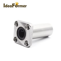 3D 프린터 LMK8LUU 10LUU 긴 유형 플랜지 선형 볼 베어링 2 개 Ultimaker UM2 CNC diy용 알루미늄 확장 부, 01 LMK8LUU