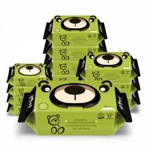 대용량 엠보싱 무향 아기 물티슈 캡형 8팩 휴대용 4팩 도톰한물티슈 베이직 60g