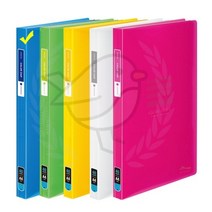 새임 클리어화일 A4 40매 하늘 보험증권화일 A4화일 부동산파일