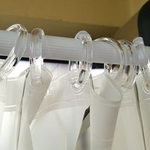 커튼링 X 12EA 샤워 병원 원룸 커튼 고리핀 커텐핀 레일핀 핀고리, 원형