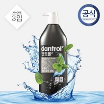 댄트롤 딥 클린 박하 솔트 샴푸 820ml 3입, 옵션/딥 클린 박하 솔트 샴푸 820ml 3입