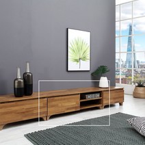 [우아미아이] [우아미가구] 다니 오픈형 거실장 1200, 색상:마블화이트