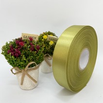 포장 리본 끈 제이제이리본 고밀도주자 40mm 50mm 76컬러 (길이 45M) 공단리본, 올리브