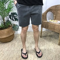 이루네 남자 고탄력 피그먼트 여름 스판 밴딩 반바지