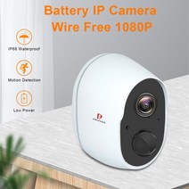 PRIPASO 저전력 미니 배터리 카메라 야외 와이파이 IP 1080P PIR 모션 감지 무선 보안 CCTV 클라우드 스토리지