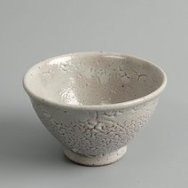 쇼프 분청다기 이도유다기 다완 찻잔 다기잔 M 300ml 5WA13730, 1개