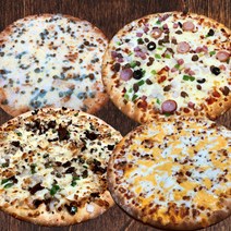 허만두 고기손만두 1.4kg+김치 손만두 1.4kg (약100알)국내산 재료(HACCP인증), 마또네피자 4판(치즈+불고기+콤