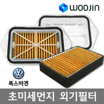 우진필터 PM2.5 초미세먼지 폭스바겐 외기필터 에어컨필터, 북미형 파사트 B7 (필터만)/OS01