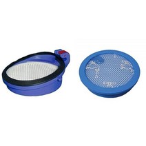 다이슨 DC24 Animal에 맞게 설계된 교체 필터 키트 멀티 플로어 볼 세척 가능한 헤파 포함