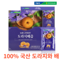 전북농협 농협 고이담은 도라지배즙 70ml x 30포 100% 국산 액상차 대추 쌍화 생강 홍삼 60Brix 농축액 프락토올리고당 비타민c b1 b2 다이어트 면역력, 30포X11개