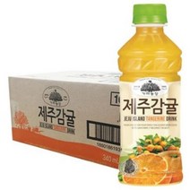 웅진식품 가야농장 제주감귤농장 음료수 pet 340mL 24개, 1개