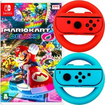 닌텐도 스위치 마리오카트8 디럭스 한글판 (컨트롤러휠그립2개증정)