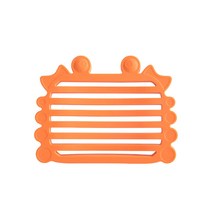 비누 접시 스폰지 스크러버 홀더 비누 차 컵 욕실 유리 가스에 대한 부드러운 구부릴 수있는 헤비 듀티 비누 트레이, 게