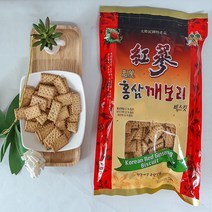 홍삼 깨보리 비스킷 400g 대용량 어르신 선물용 영양간식, 홍삼깨보리 비스킷 400g