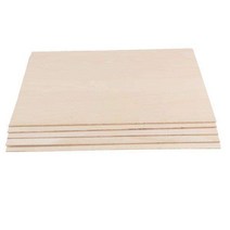 GHSHOP DIY 모델 항공기 집 장난감 목공을 위한 2x10x 미완성 발사 참나무, 1.5mm, 나무, 나무