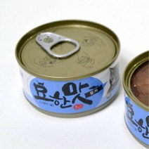부드러운 고양이 별미 간식 참치 캔 24p 길냥이밥 주식파우치 습식사료 캣밥 건강사료 고양이사료 촉촉한