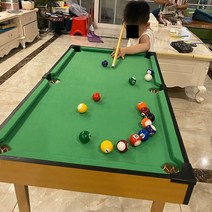 접이식 당구대 카페 펜션 멀티방 4구 쓰리쿠션 아동용, (3.2 CM볼 첨부) 146 cm 꺾어 접어 타입