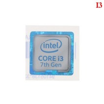 8 세대 노트북 스티커 i3 i5 i7 셀러론 인텔 CPU 제온 펜티엄 프로세서 422177, F, F
