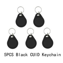 5/10 CUID 재기록 가능한 스마트 키 Fob 13.56Mhz 복사기 복제 칩 카드 Gen2 변경 가능 S50 1K 프로그래머 태그 ISO14443 쓰기 토큰, As The Picture Shows 6