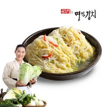 식품명인유정임 [식품명인 유정임] 백김치 3kg, 1