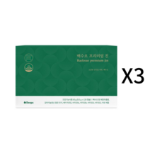 [덴프스] [최유라쇼 단독] 백수오 프리미엄 진 3박스, 120캡슐, 1세트