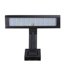 LED 어항 클립 램프 10CM-55CM 수족관 프레임 라이트 Led 수생 식물 열대어 산호 물고기 3 색 조명, [09] Blue and White 55CM