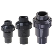 공기 펌프 체크 밸브 어항 편도 논리턴 플라스틱 스톱, 01 25mm