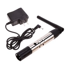 1인방송 라이브장비 Lixada-2.4G Ism Dmx 512 무선 남성 Xlr 송신기 무대 조명 파 파티 안테나 수신기, 07 Female US Plug Silve