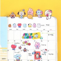 [BT21] 베이비 클리어 스티커 JELLY CANDY, KOYA