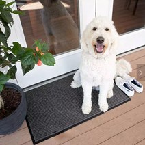 실내매트 실외매트 소형 대형 특대형 초대형 4종사이즈 현관매트 모음, 소형 그레이, 1개