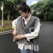 단톤조끼 홈쇼핑 여자 오버핏 경량 무스탕 패딩 조끼 니트 키작녀 데이트룩 따땃 빅사이즈 아우터