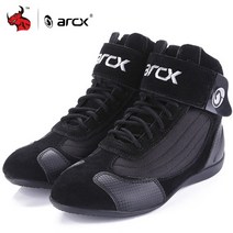 오토바이 신발 arcx 부츠 남성 모토 승마 부츠 여름 통기성 헬기 크루저 투어링 발목, l60053 블루, 44