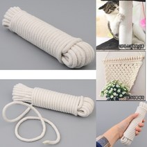 마크라메로프 밧줄 현수막 고정줄 면로프, 10M