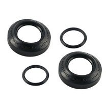 Nicecnc 전면 후면 휠 스페이서 베어링 보호대 husqvarna te fe 125 150 200 250 300 350 400 450 501 2017-2022 fe350, 전면 블랙