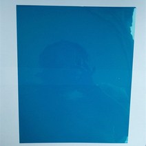 2 개 20x20CM 3D 입체 사진 레드 시안 블루 PET 필름 바인드-종이 안경 사용자 정의 다이 컷 핸드 헬드 디코더 뷰어 프로모션, 02 PET Blue Filters