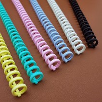 OMB 바인더링 루즈리프 루즈링 30공 제본링 5개입, 하늘, 10mm