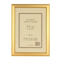 [∂LL7] 대상)개폐식액자(A4 금색) 포토 생활소품 안내 디자인 설명 사진 상품 사각 인테리어 시상식 다용도 인이러 책상_h§eEA, §본상품§e