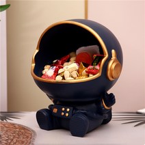 고양이 수납함 재떨이 오피스텔 장식품 가게 개업 창의 장식 블라인드 박스, 스페이스 블루