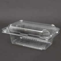 투명 플라스틱 과일포장 사각용기 DA-300 체리300g 500개