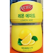 레몬에이드 파우더(리치스 550g) X6, 6개