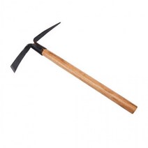 탄소강 나무손잡이 곡괭이, 단품