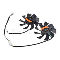 쿨링팬 컴퓨터팬 케이스쿨러다채로운 GT440 450 460 GT630 GTX550TI 650Ti 560 비디오 Grahpics 카드 냉각, 한개옵션0