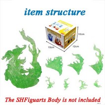 Tamashii-플레임 임팩트 이펙트 모델 가면 라이더 피그마 SHF 액션 피규어 특수 효과 완구 액세서리, 03 Green 1 Set