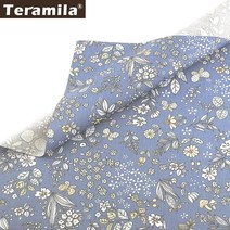 퀼트 수입린넨원단 광목 린넨 캔버스 누빔 피드색 지지미 원단 천 teramila 100 면 fabric patchwrok 봉 제 material 꽃 스크랩북 섬유 fabric, 100x100cm